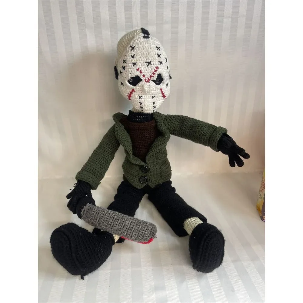 Handmade Crochet Jason Doll‎ (38